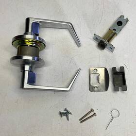 Fl365b Pamex 796309202862 Cambridge Leverset G2 Tubular Storeroom Lock Satin Chrome Finish