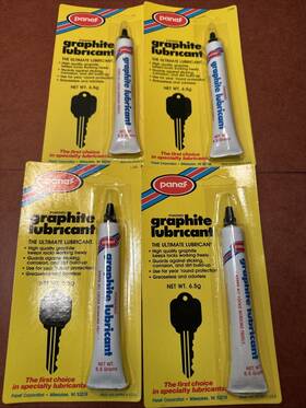 Panef 025522012010 6.5 G Tube Powdered Graphite Lubricant For Locks Brand X 4