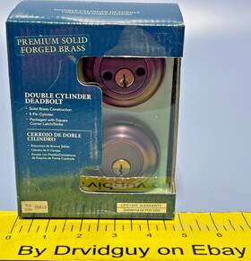 Pegasus 704780172116 Double Cylinder Deadbolt