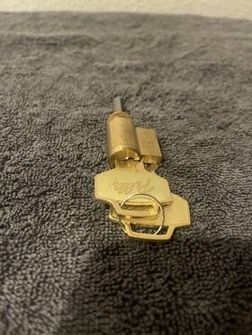 0blt5003 Pella Genuine Keylock Brass