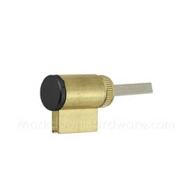 9060009-bl Pella Blank Key Cylinder Dummy For Patio Door Non-keyed Trim - Black