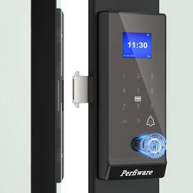 Lg2375 Perfiware Framed Sliding Glass Door Lockperfiware Smart Locks Finge