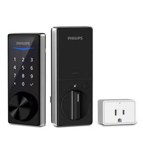 Philips 313089568546 Satin Nickel Bluetooth Touchscreen Smart Deadbolt With Wi-fi Bridge Works