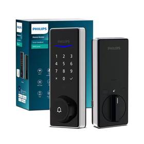 Philips 705353558757 Satin Nickel Wi-fi-enabled Smart Deadbolt With Palm Recognition Works Many