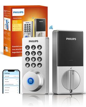 Philips 850071183139 Wifi Door Lock Smart Keyless Entry Deadbolt For Front
