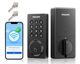 Philips 850071183146 Smart Lock Door Builtin Wifi App Remote Control Keyless