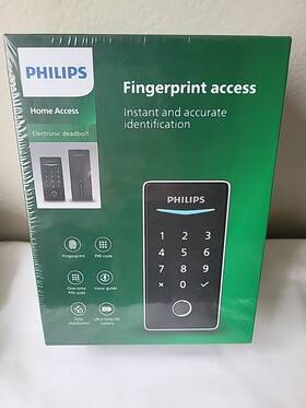 B0c1cb25n2 Philips New Keyless Access Electronic Deadbolt Matte Black