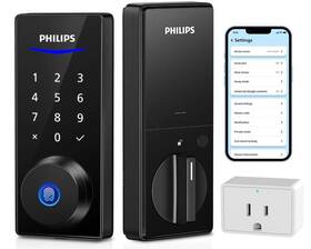 Ddl240x-1hbg-h Philips Wi-fi Smart Lock Keypad Door Keyless Entry Front L