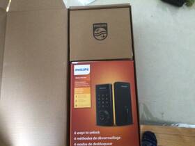 Ddl240x-hb-l-60 Philips Phillips Home Access Matte Black Deadbolt 4000 Series Smart Lock With Door Lever