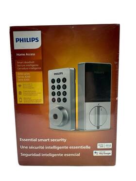 Ddlom1042x1hw Philips Smart Deadbolt Door Lock App Fingerprint Keypad New