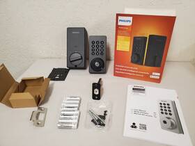 Ddlom1042x1hwmb Philips No Keys Smart Wifi Lighted Keypad Deadbolt In Matte Black