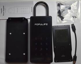 K1-241000700 Populife Smart Keybox Pro Locked For Parts Only Pc1696622