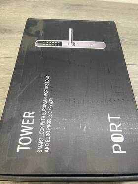 Twer-01-sss Port Tower Single Cylinder Keyless Entry Leverset