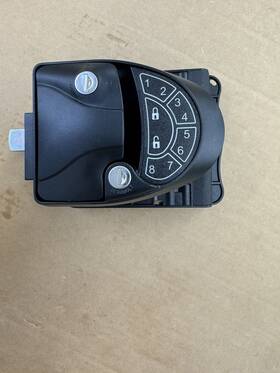 Power Mower Sales 745978787903 Rv Keyless Entry Keypad Remote Control Door Lock For Campers 5th Wheel Trailer