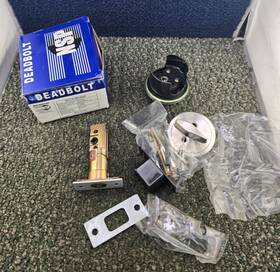 864-9420 Premier Db160ic Qty 2 Nsp 32d Grade Single Cylinder Deadbolt Satin