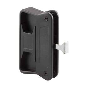 Prime-line 049793001689 Black Plastic Sliding Screen Door Latch And Pull Superior