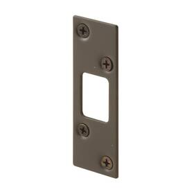 Prime-line 049793024626 E 2462 Classic Bronze High Security Deadbolt Strike Single Pack