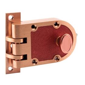 10530 Prime-line 049793195302 U Single Cylinder Solid Bronze Jimmy-resistant Door Lock