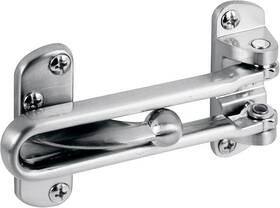 Mp10308 Prime-line 049793403087 10pk Plpci Swing Bar Security Door Lock Satin Nickel Mb10
