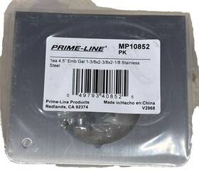 Prime-line 049793408525 Stainless Steel Lock And Door Reinforcer 2-1/8 Inch X 2-3/8 1-3/8 In