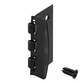 103198 Prime-line U Flip Lock Door 2-3/4 Inch Height With Fasteners Matte Black S