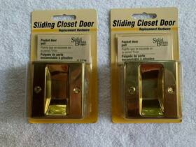 N-6770 Prime Line Products 6770 Prime-line Sliding Closet Pocket Door Pull Solid Brass Replacement