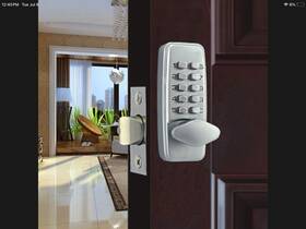 4000kp Private Label Digital Keyless Entry Code Keypad With Push Button Lock For Gates Door Etc