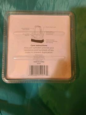 Pro Essentials 430001520571 Laminated Steel Padlock 2 Locks