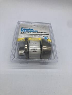 569390 Pro Series New Popular Mechanics Single Cylinder Deadbolt Su97