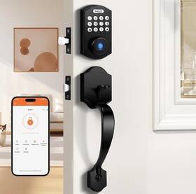 Bk611-9851 Probrico Smart Keyless Entry Door Lock Locks For Front Keypad Wi