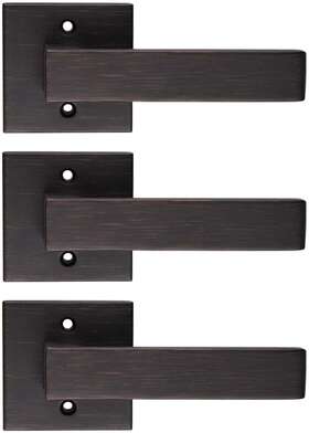 Dl01orbdm Probrico 3 Pack Heavy Duty Dummy Lever Interior Door Handle Oil Rubbed Bronze