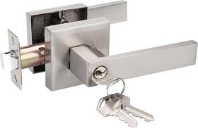 Dl01snet Probrico New Entrance Door Levers Doorknobs Lock Keyed Lockset