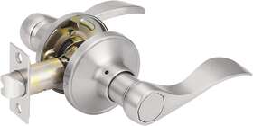 Dl12061snps Probrico 6 Pack Passage Hall Closet Laundry Door Lock Lever Handle Satin Nickel
