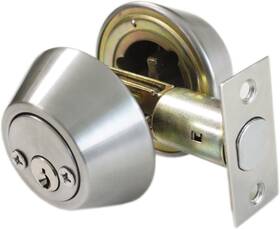 Dld102sndb-sn Probrico Double Cylinder Round Door Lock For Interior And Exterior Brushed Nickel