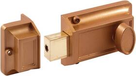Products Home Improvement 313049398343 Brass Single Cylinder Deadlatch With Night Lock Diecast Material 2 Keys