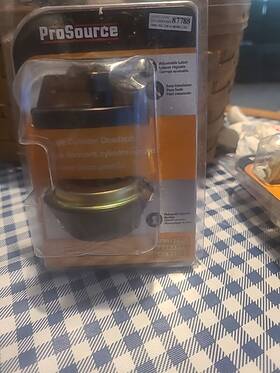 7001068 Prosource Single Cylinder Keyed Deadbolt Lock Aged Bronze Finish