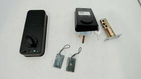 Lock-1 Psos 774113028151 Keyless Entry Door Lock With Keypad - Fingerprint