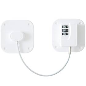 Ptmyxin 754449994627 2 Packs Refrigerator Lock - Heavy Duty Combination Fridge 2pcs White