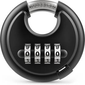 Kp069 Puroma Combination Lock 4 Digit Disc Padlock With Hardened Medium Black