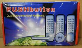 Mount-dl3829 Pushbutton Dl3829 Mechanical Door Lock Surface New
