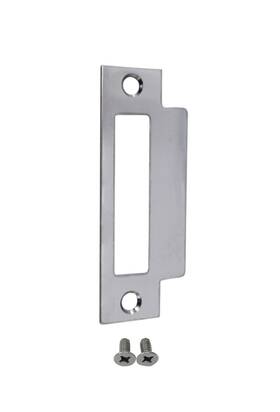 Sp10-001 Qcaa Best Stainless Steel Extended Replacement Lock Strike 478 For Deadbolt 1 Pack