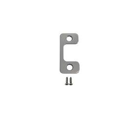 Sp46-001 Qcaa Solid Brass Deadbolt Strike Plate Adjustable Jamb For Electronic Lock