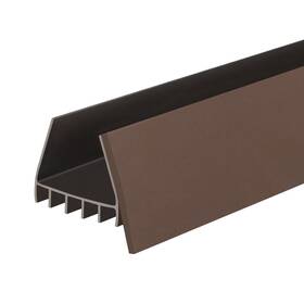 Randall Manufacturing Co. Inc 095546052040 Pvc Slide On Door Sweep With Foam Draft Stopper/sweep For Doors 1 Inch - 3/4 Wide
