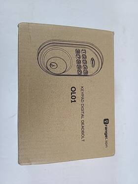 Ol01 Range Lion Orangelion Keypad Deadbolt Satin Nickel