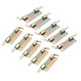 Ranit 446174329723 10 Pcs 6mm Shaft Diameter Spring Loaded Hand Fixed Security Barrel Bolt