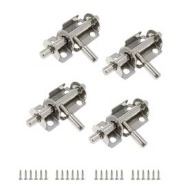 Wby1008 Rannb Slide Bolt Latch Stainless Steel Security Window/door - Pack Of 4