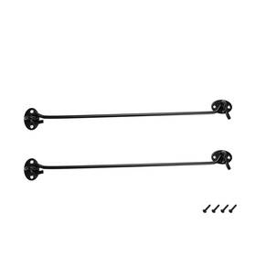 Wby3012 Rannb Barn Door Lock Gate Latch 14-inch Sliding Eye Hook Long Cab Inch