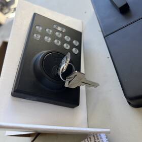 92640-027 Rb Reliabilt Electronic Keypad Deadbolt Door Lock 5059217 Matte Black New In Box