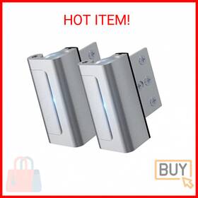Rerishom 711181851007 2 Pack Door Lock Withstand 800 Lbs For Inward Swinging Reinfo
