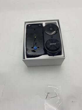 Wfv01 Revolo 768469515915 Wi-fi Smart Video Lock With Keyless Entry Doorbell Chime - Black